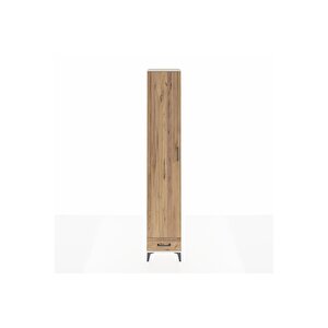 Hyperion Dolap 3 Raflı Tek Çekmeceli Tek Askılı 44x44x243 Aytaşı-çam