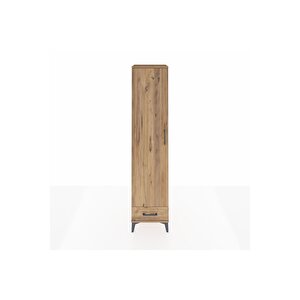 Hyperion Dolap 5 Raflı Tek Çekmeceli Tek Kapaklı 44x44x195 Çam-çam