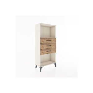 Hyperion Dolap Tek Raflı 3 Çekmeceli 60x44x134 Aytaşı-çam