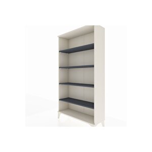 Arges Dolap 4 Raflı 88x30x163 Aytaşı-antrasit