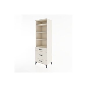 Hyperion Dolap 4 Raflı 3 Çekmeceli 60x44x195 Aytaşı-aytaşı