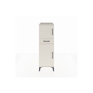 Kronos Dolap 2 Raflı Tek Çekmeceli 2 Kapaklı 44x59x134 Aytaşı-aytaşı