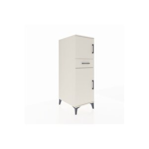 Kronos Dolap 2 Raflı Tek Çekmeceli 2 Kapaklı 44x59x134 Aytaşı-aytaşı
