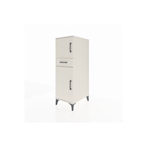 Kronos Dolap 2 Raflı Tek Çekmeceli 2 Kapaklı 44x59x134 Aytaşı-aytaşı