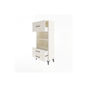 Arges Dolap 2 Raflı 3 Çekmeceli 60x30x134 Aytaşı-aytaşı
