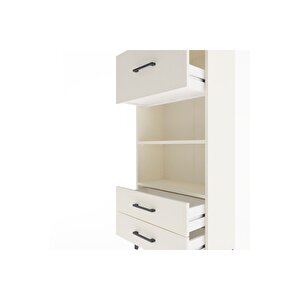 Arges Dolap 2 Raflı 3 Çekmeceli 60x30x134 Aytaşı-aytaşı