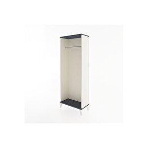 Arges Dolap Kapaklı Tek Askılı 60x30x163 Aytaşı-antrasit