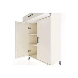 Hyperion Dolap 2 Raflı Tek Çekmeceli 2 Kapaklı 88x44x134 Aytaşı-aytaşı