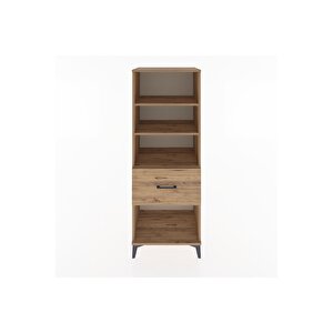 Hyperion Dolap 3 Raflı Tek Çekmeceli 60x44x163 Çam-çam