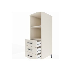 Kronos Dolap 2 Raflı 3 Çekmeceli 44x59x134 Aytaşı-aytaşı