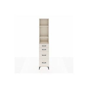 Arges Dolap 3 Raflı 4 Çekmeceli 44x30x221 Aytaşı-aytaşı