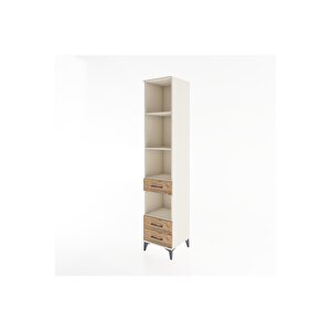 Hyperion Dolap 4 Raflı 3 Çekmeceli 44x44x221 Aytaşı-çam