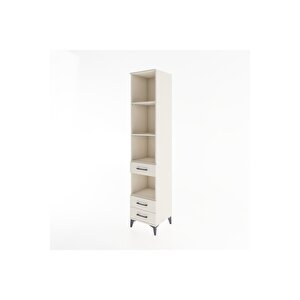 Hyperion Dolap 4 Raflı 3 Çekmeceli 44x44x221 Aytaşı-aytaşı