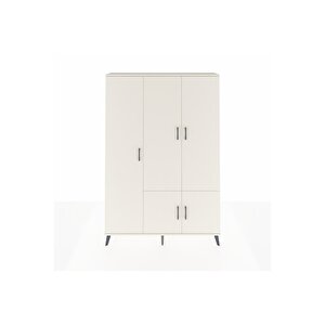 Arges Dolap 7 Raflı 5 Kapaklı Tek Askılı 132x30x195 Aytaşı-aytaşı/antrasit