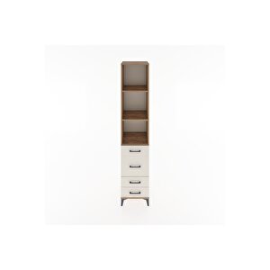 Hyperion Dolap 3 Raflı 4 Çekmeceli 44x44x221 Çam-aytaşı