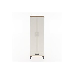 Hyperion Dolap 2 Raflı Tek Çekmeceli Tek Askılı 60x44x182 Çam-aytaşı