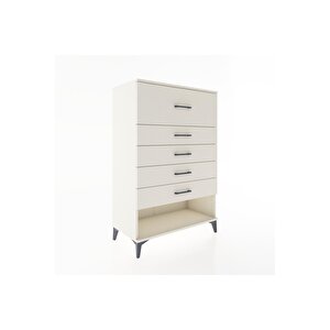 Hyperion Dolap 5 Çekmeceli 88x44x134 Aytaşı-aytaşı