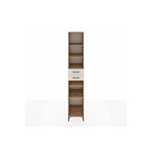 Hyperion Dolap 5 Raflı 2 Çekmeceli 44x44x243 Çam-aytaşı