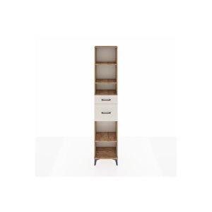 Arges Dolap 4 Raflı 2 Çekmeceli 44x30x221 Çam-aytaşı