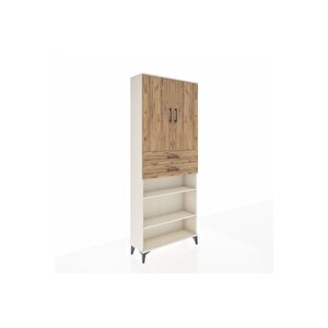 Arges Dolap 5 Raflı 2 Çekmeceli 2 Kapaklı 88x30x221 Aytaşı-çam