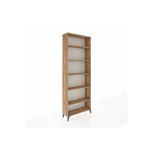 Arges Dolap 5 Raflı 88x30x243 Çam-çam