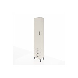 Arges Dolap 2 Raflı 3 Çekmeceli Tek Askılı 44x30x221 Aytaşı-aytaşı