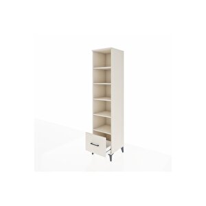 Hyperion Dolap 5 Raflı Tek Çekmeceli 44x44x195 Aytaşı-aytaşı