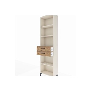 Arges Dolap 4 Raflı 2 Çekmeceli 60x30x221 Aytaşı-çam