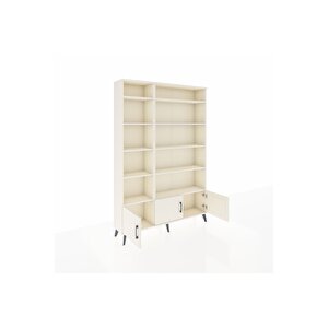 Arges Gardrop 10 Raflı 3 Kapaklı 132x30x195 Aytaşı-aytaşı