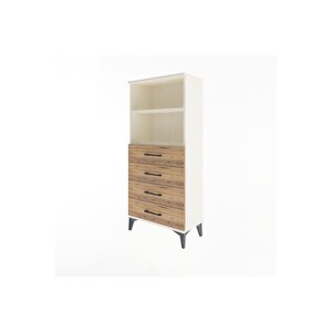 Arges Dolap 2 Raflı 4 Çekmeceli 60x30x134 Aytaşı-çam