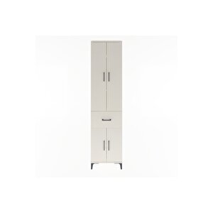 Arges Dolap 4 Raflı Tek Çekmeceli 4 Kapaklı 60x30x243 Aytaşı-aytaşı