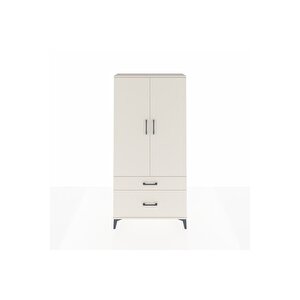 Arges Dolap 4 Raflı 2 Çekmeceli 2 Kapaklı 88x30x182 Aytaşı-aytaşı