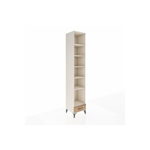 Hyperion Dolap 6 Raflı Tek Çekmeceli 44x44x243 Aytaşı-çam