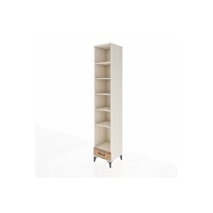 Hyperion Dolap 6 Raflı Tek Çekmeceli 44x44x243 Aytaşı-çam