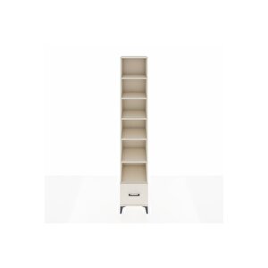 Hyperion Dolap 6 Raflı Tek Çekmeceli 44x44x243 Aytaşı-aytaşı