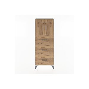 Hyperion Dolap 2 Raflı 3 Çekmeceli 2 Kapaklı 60x44x163 Aytaşı-çam