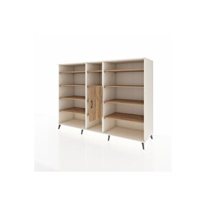 Kronos Dolap 12 Raflı Tek Kapaklı  220x59x163 Aytaşı-çam