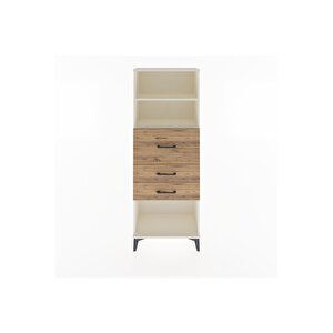 Arges Dolap 2 Raflı 3 Çekmeceli 60x30x163 Aytaşı-çam