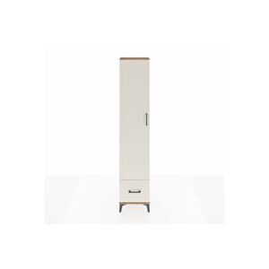 Arges Dolap 3 Raflı Tek Çekmeceli Tek Askılı 44x30x221 Çam-aytaşı