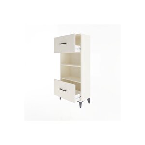 Arges Dolap 2 Raflı 2 Çekmeceli 60x30x134 Aytaşı-aytaşı