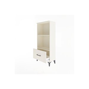 Arges Dolap Tek Raflı Tek Çekmeceli 60x30x134 Aytaşı-aytaşı