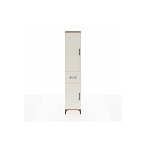 Arges Dolap 3 Raflı Tek Çekmeceli Tek Askılı 44x30x221 Çam-aytaşı