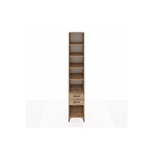 Hyperion Dolap 5 Raflı 2 Çekmeceli 44x44x243 Çam-çam