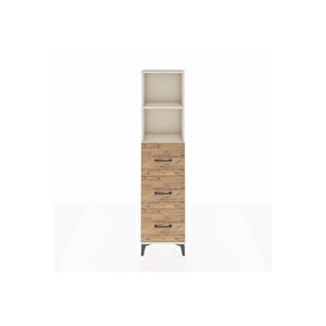 Arges Dolap 2 Raflı 3 Çekmeceli 44x30x182 Aytaşı-çam