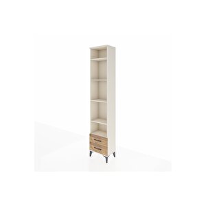 Arges Dolap 5 Raflı 2 Çekmeceli 44x30x221 Aytaşı-çam