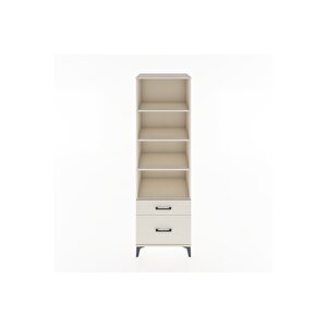 Hyperion Dolap 4 Raflı 2 Çekmeceli 60x44x195 Aytaşı-aytaşı