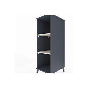 Kronos Dolap 2 Raflı 44x59x134 Antrasit-aytaşı