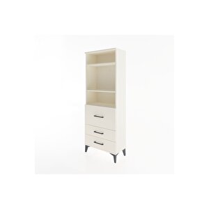 Arges Dolap 3 Raflı 3 Çekmeceli 60x30x163 Aytaşı-aytaşı