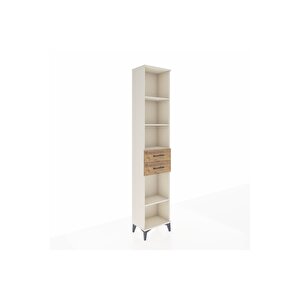 Arges Dolap 4 Raflı 3 Çekmeceli 44x30x221 Aytaşı-çam