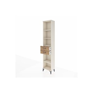 Arges Dolap 4 Raflı 3 Çekmeceli 44x30x221 Aytaşı-çam